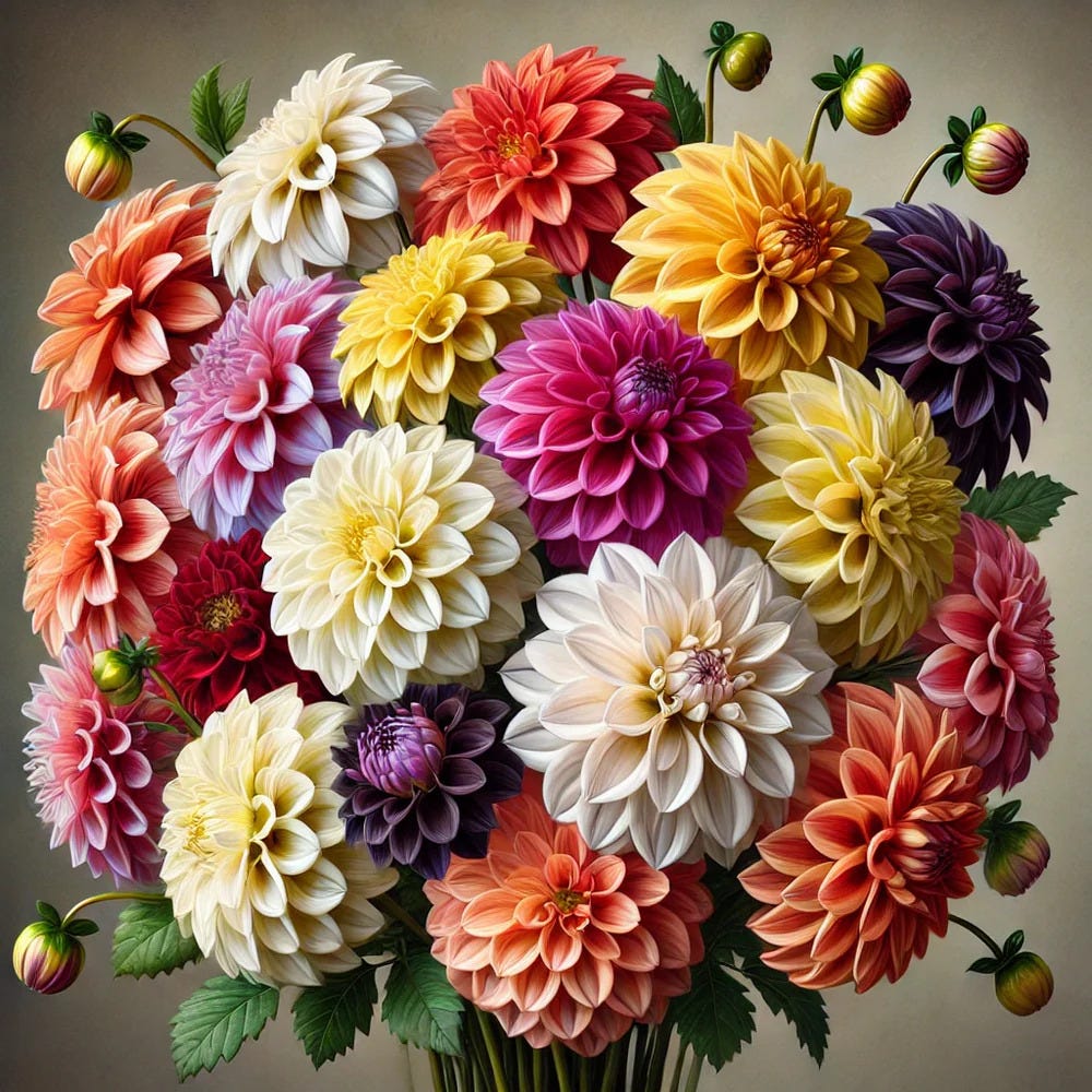 Dahlia Flower Seeds — A Burst of Color for Your Outdoor Garden