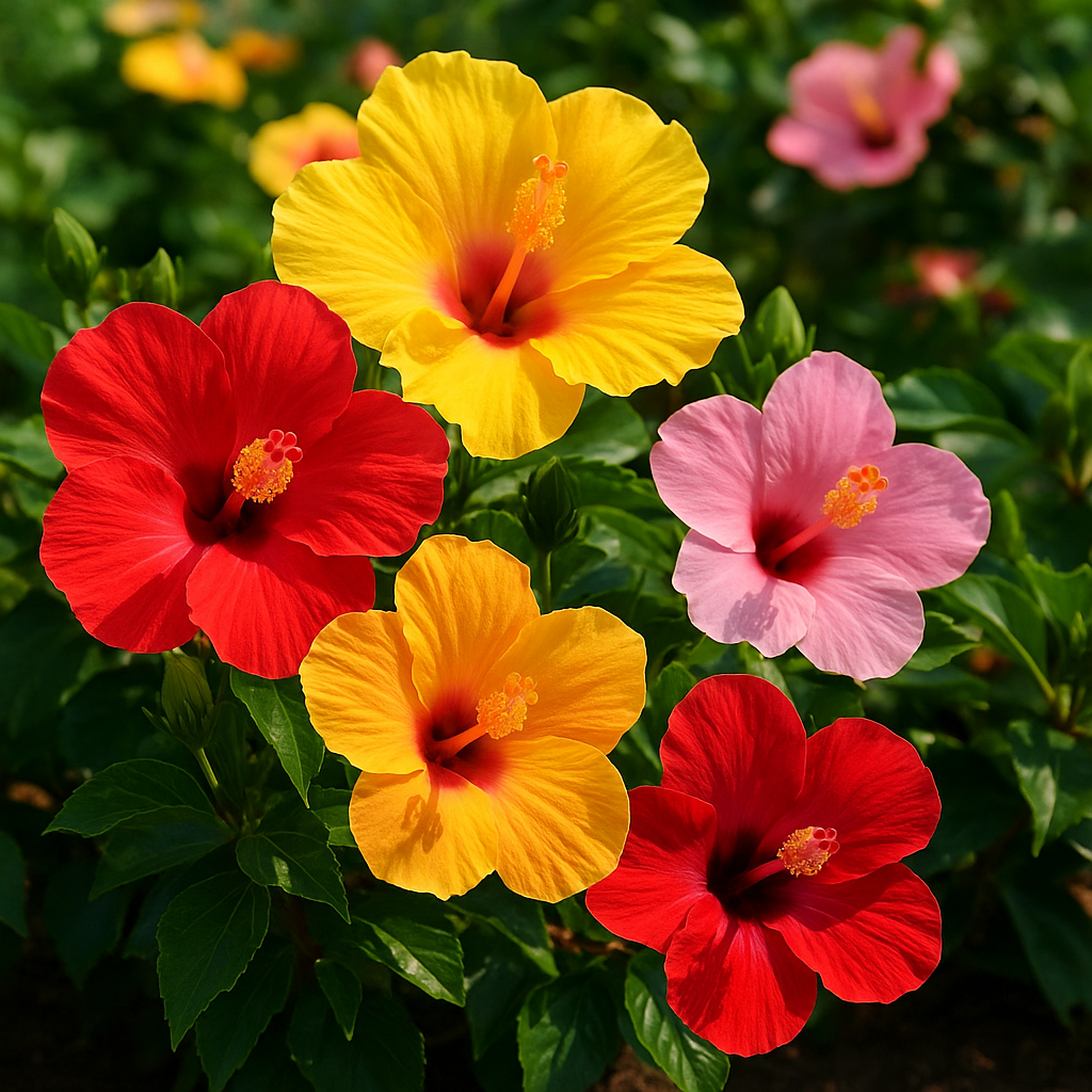 Giant Hibiscus Flower Mix: Vibrant Blooms for a Stunning Garden
