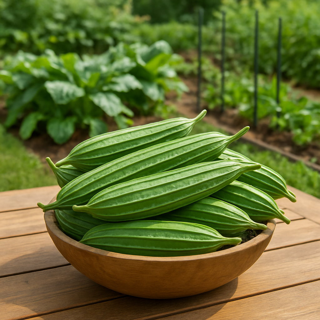 How to Grow Ridge Gourd from Seeds – A Nutritious and Fast-Growing Vegetable for Home Gardens