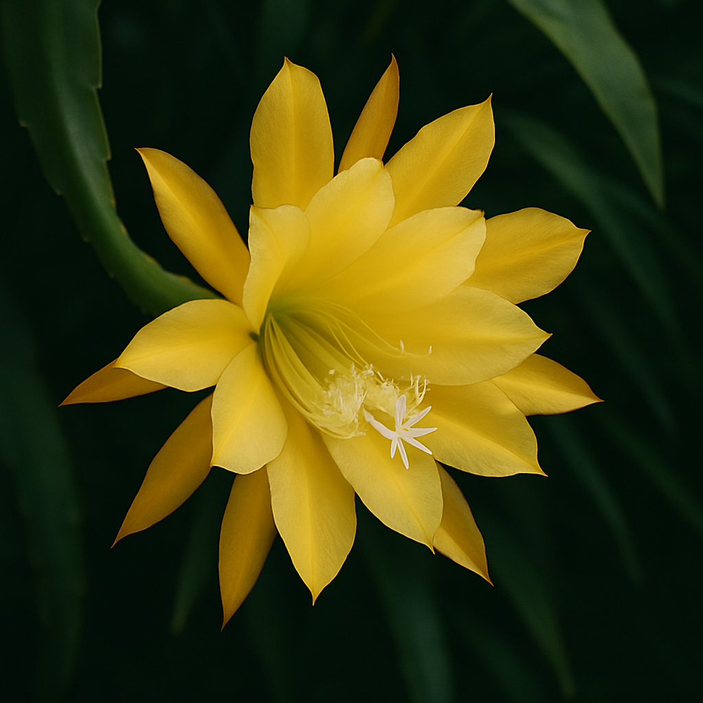 How to Grow Yellow Epiphyllum Flowers from Seeds – A Tropical Bloom for Unique Indoor and Outdoor Gardens
