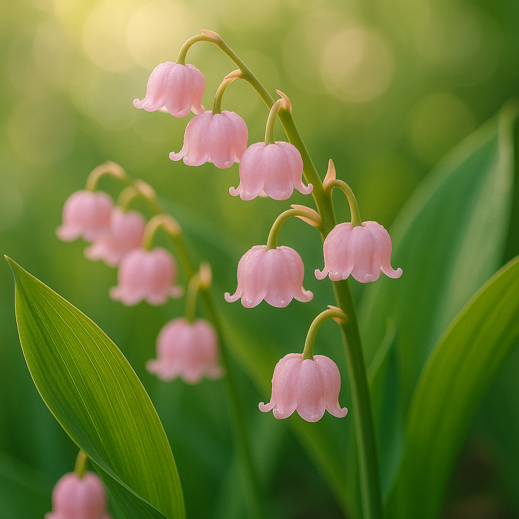 Pink Lily of the Valley – A Rare Fragrant Beauty for Your Organic Garden