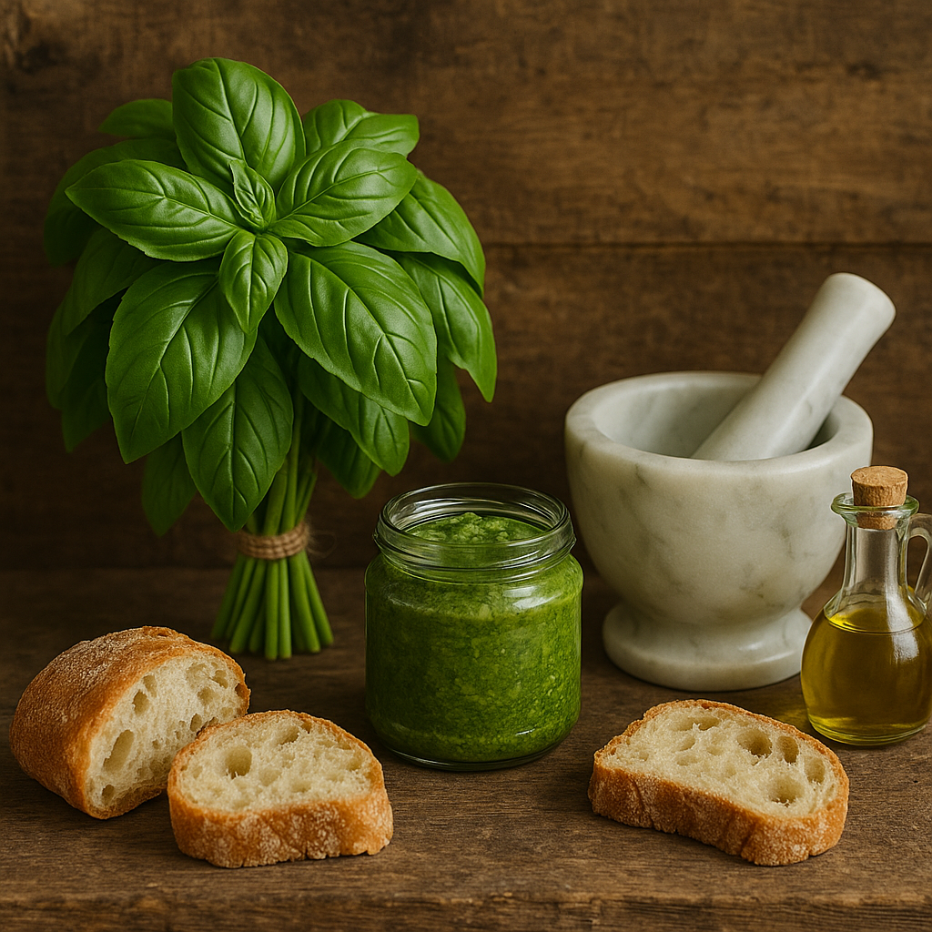 Genovese Basil – Grow Aromatic Italian Herb for Organic Culinary Delight