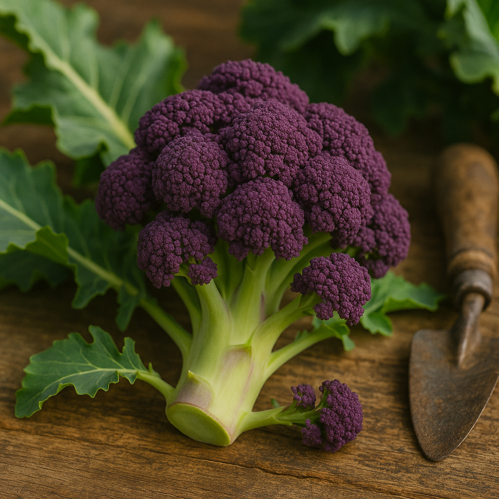 Purple Broccoli: A Vibrant Superfood for Every Home Garden