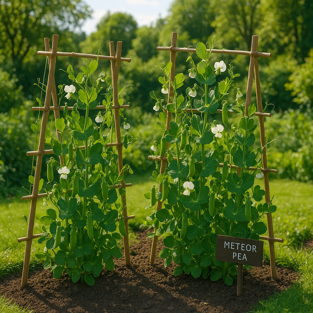 Meteor Pea: A Quick-Growing, High-Yield Vegetable for Organic Gardens
