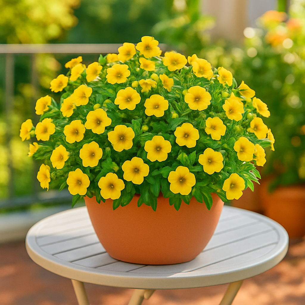 Yellow Superbells Calibrachoa: Brighten Your Garden with Cascading Sunshine Blooms