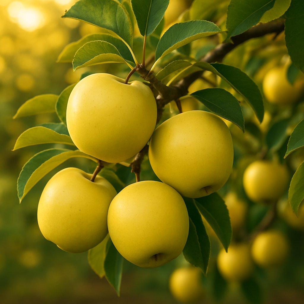 Golden Delicious Apple: Sweet, Crisp & Garden-Friendly Delight