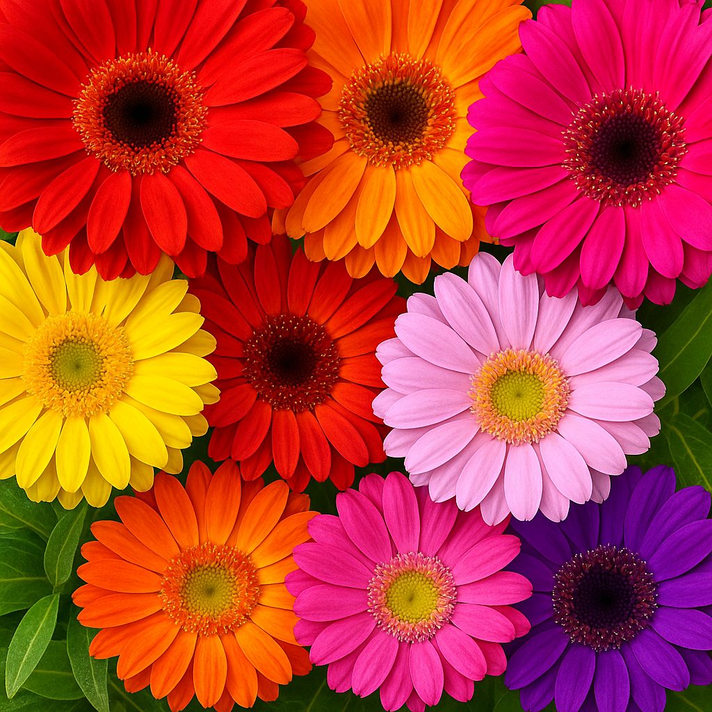 Rainbow Gerberas Exotic: A Splash of Color for Every Garden