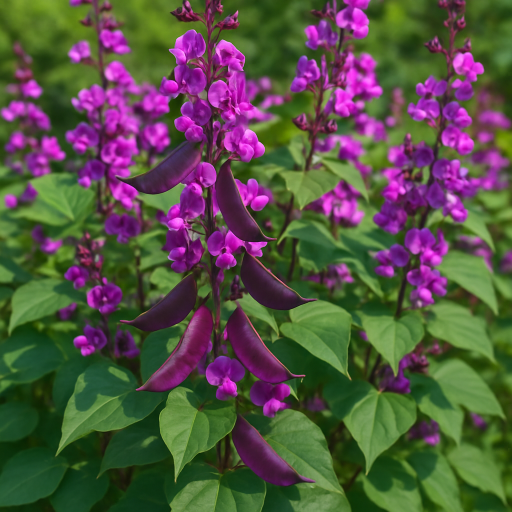 Dolichos Bush (Hyacinth Bean Plant): A Colorful and Nutritious Addition to Your Garden