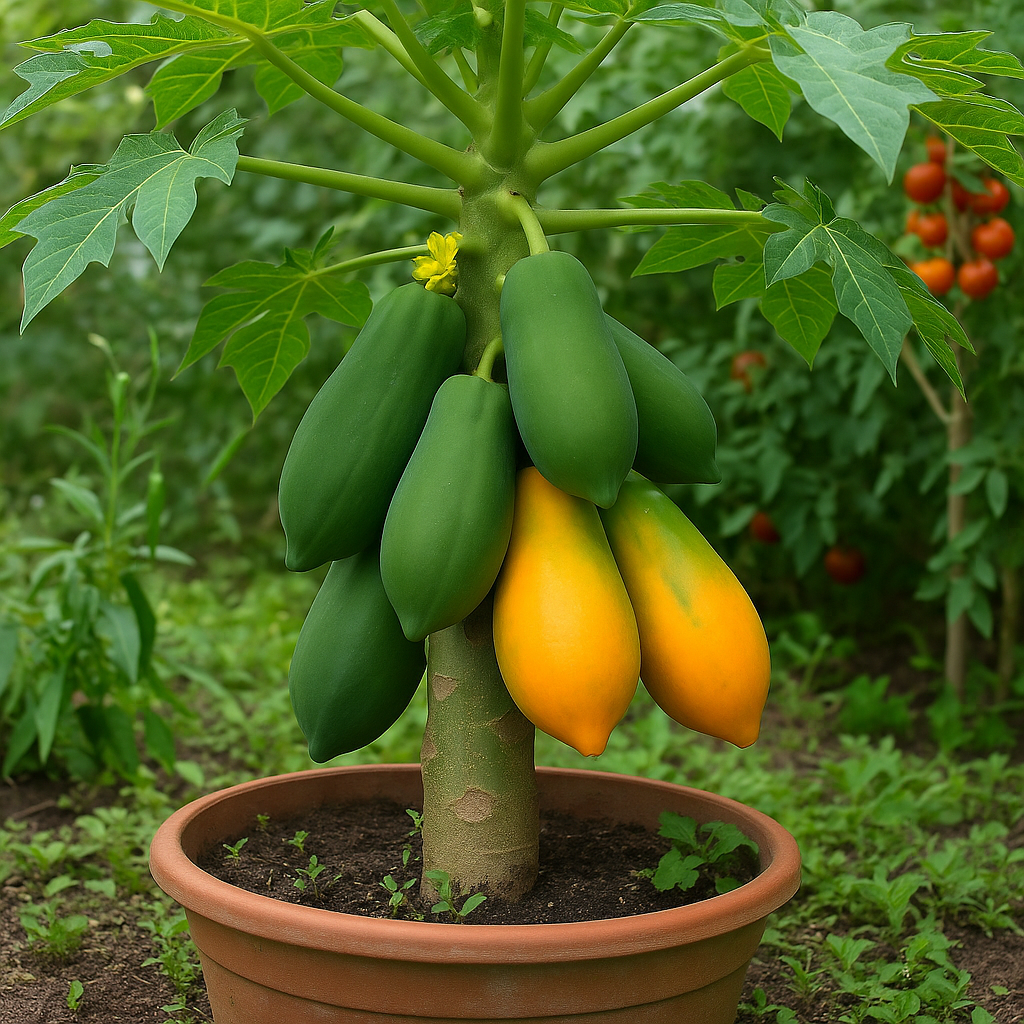 Thai Dwarf Papaya: Compact, Fast-Growing Fruit for Every Garden