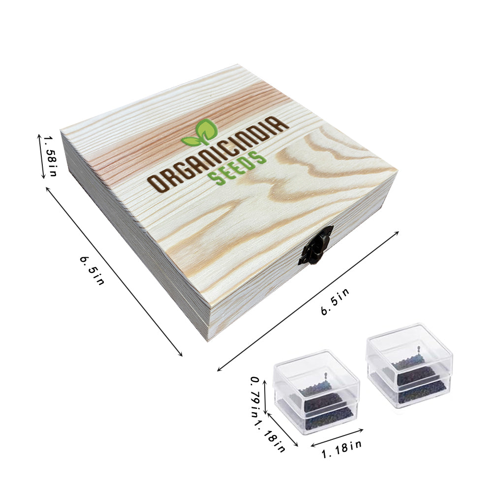 Banco de Semillas de Flores Todo en Uno - 16 Variedades de Semillas