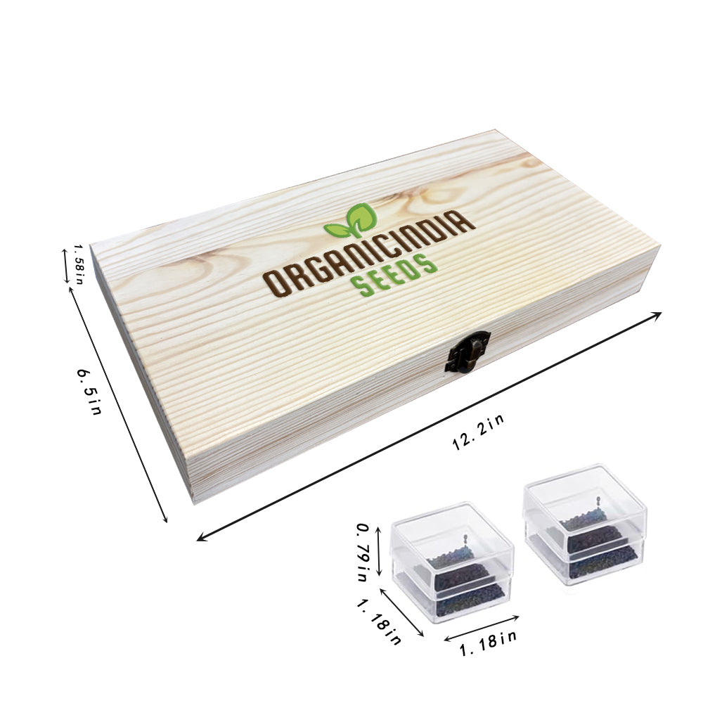 Banco de Semillas Mixtas Todo en Uno - 32 Variedades de Semillas