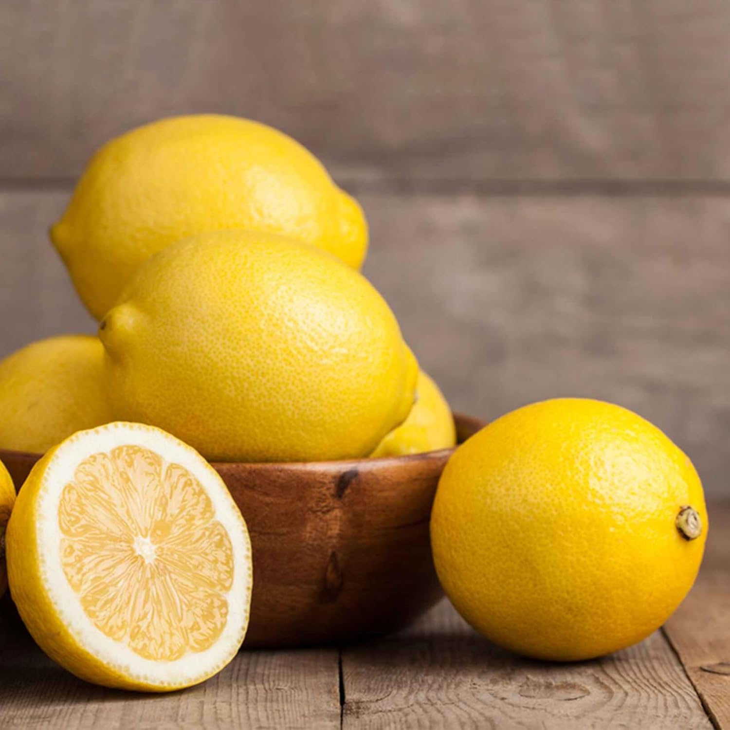 Semillas de árbol de limón enano para plantar – Semillas de fruta heredadas no modificadas genéticamente, perennes, de alto rendimiento – Ideal para el hogar, patio, balcón (20 piezas)