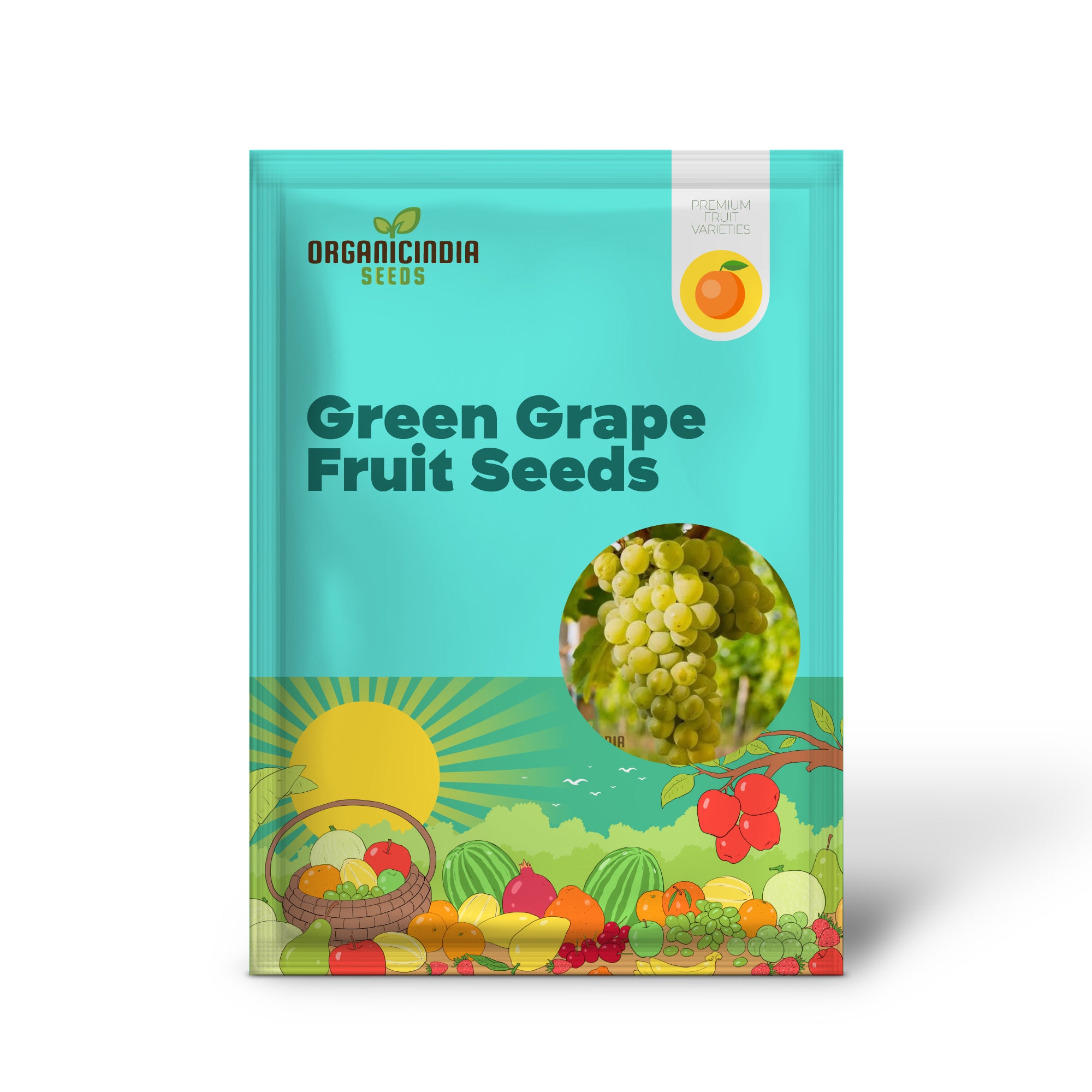 Semillas de Uva Verde para Plantar, Cultiva Tu Jardín con Semillas de Frutas Exóticas