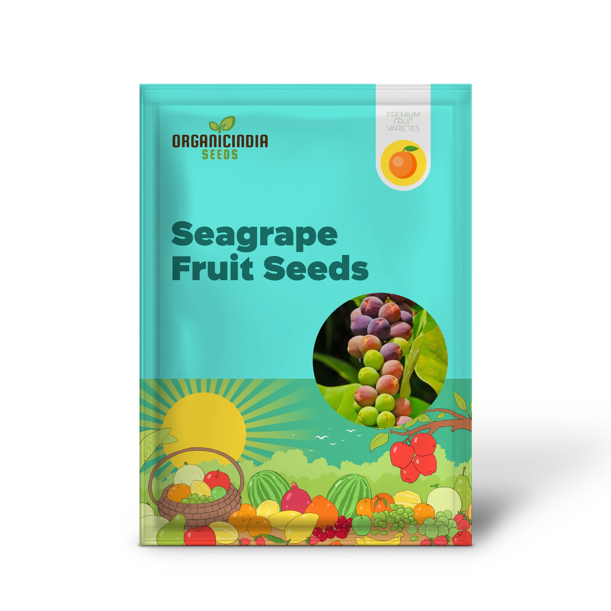Semillas de Fruta de Uva de Mar - Cultiva Tu Propio Delicia Tropical con Árboles Exóticos de Uva de Mar
