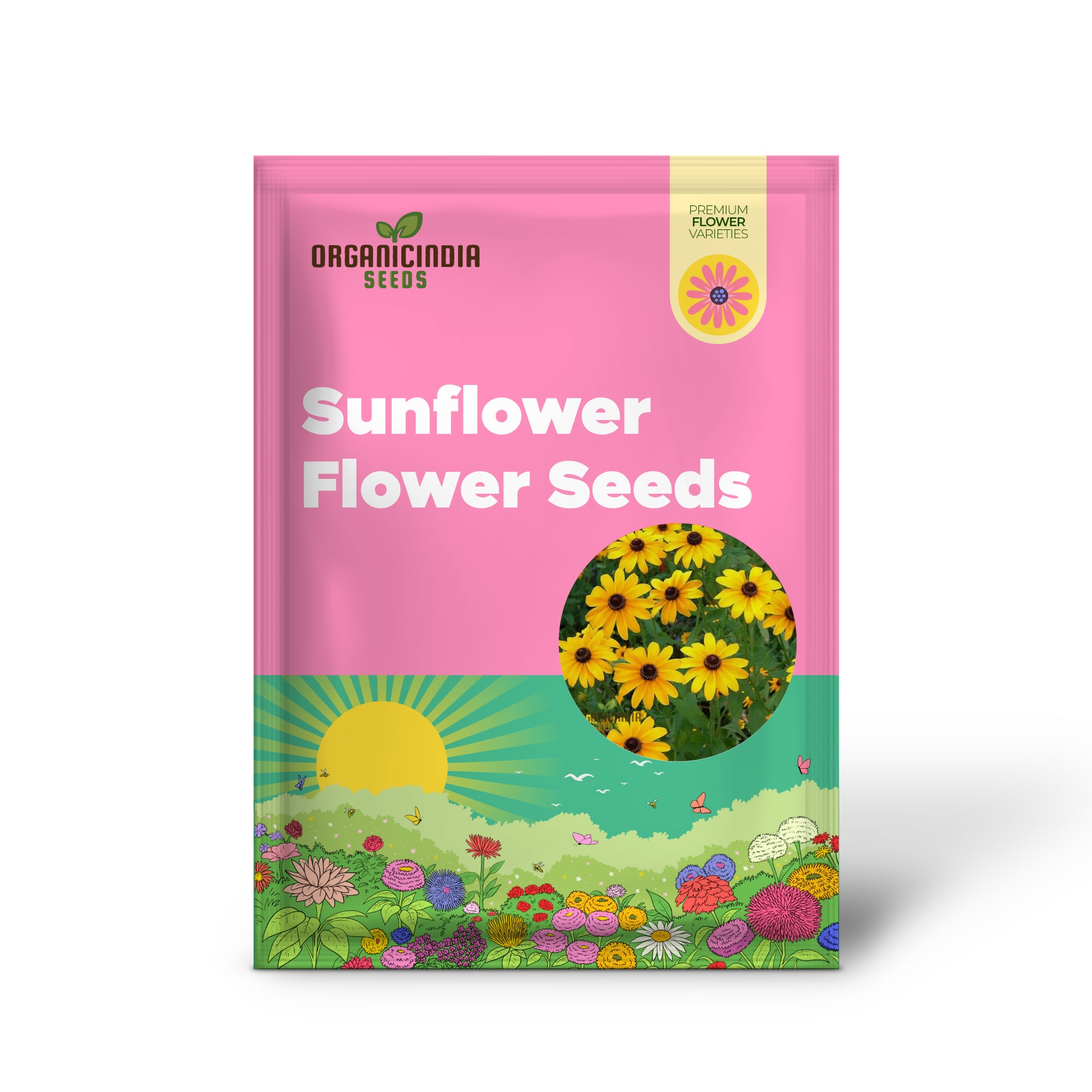 Miniatura de Girasol - Semillas de Flor Desi para su Placer de Plantación y Jardinería