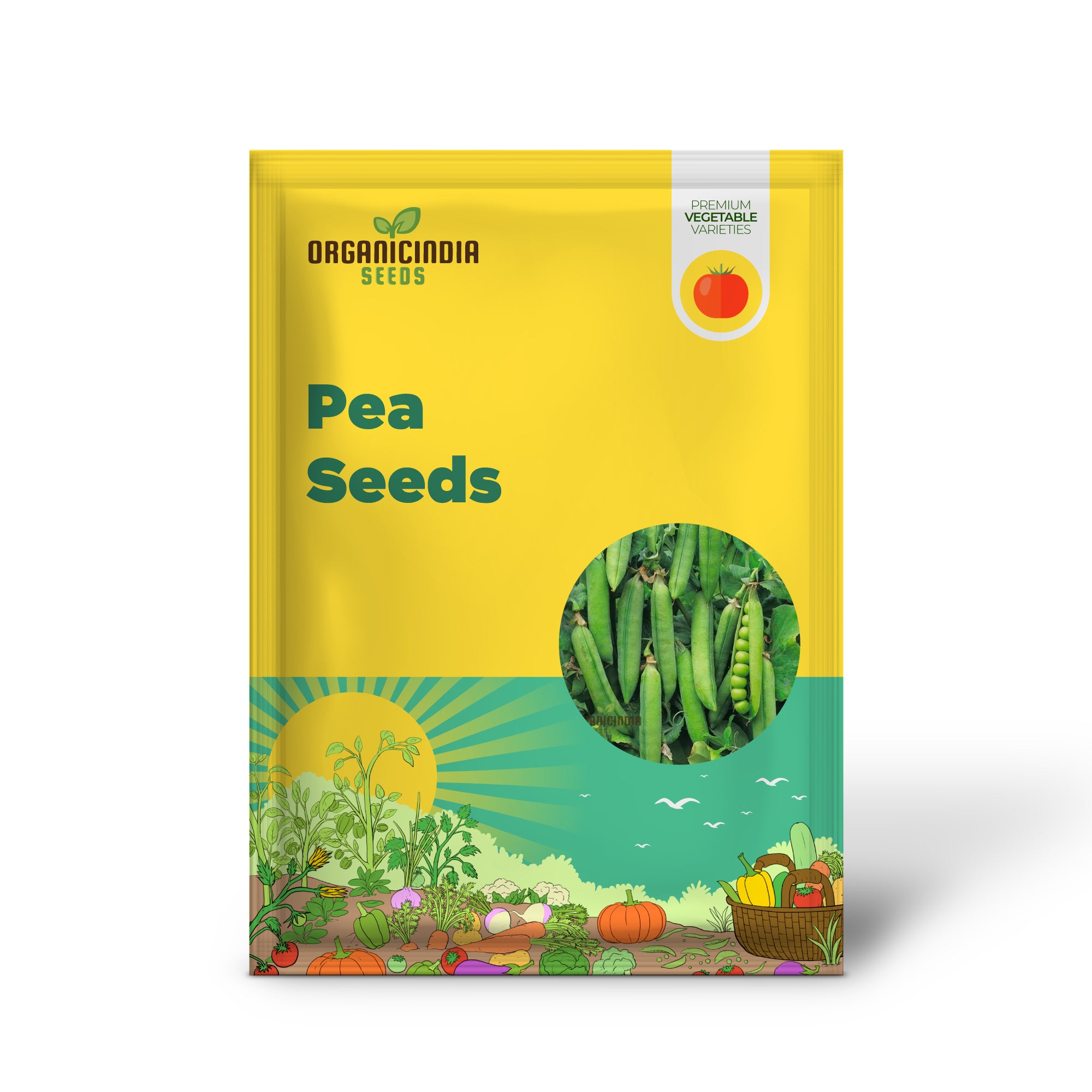 Early Onward Pea Seeds, Heirloom Garden Vegetable Seeds for Early Harvest, Ideal for Home Gardening |