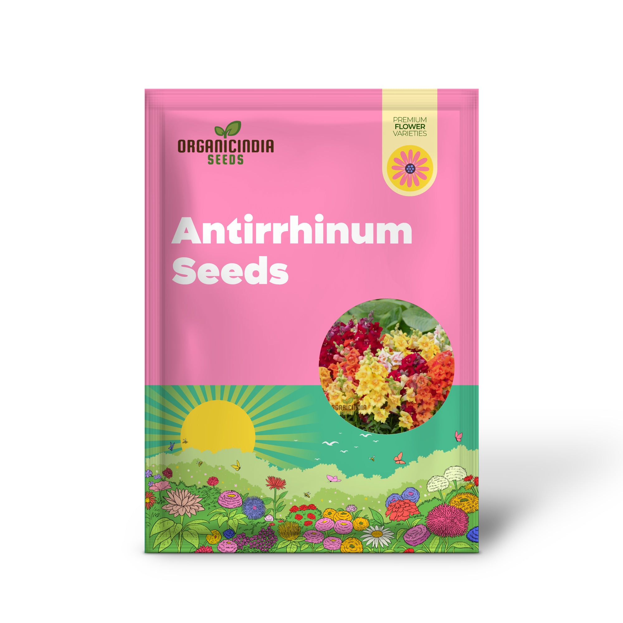 Semillas Mixtas Antirrhinum Sweet Duet F1, ¡Eleva Tu Experiencia de Jardinería con Flores Impresionantes y Vibrantes!