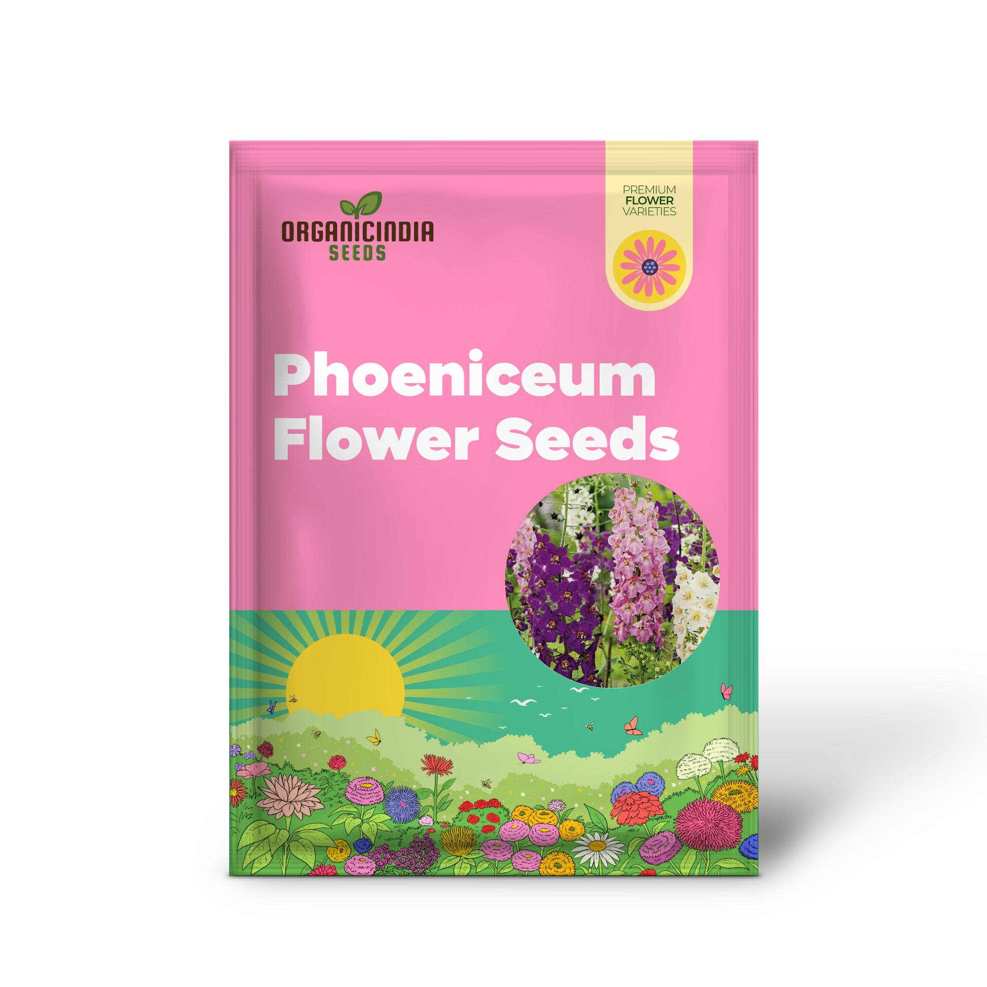 Semillas de Flor de Verbascum Phoeniceum para Plantar: Perenne Gracioso para Tu Oasis de Jardín Encantado