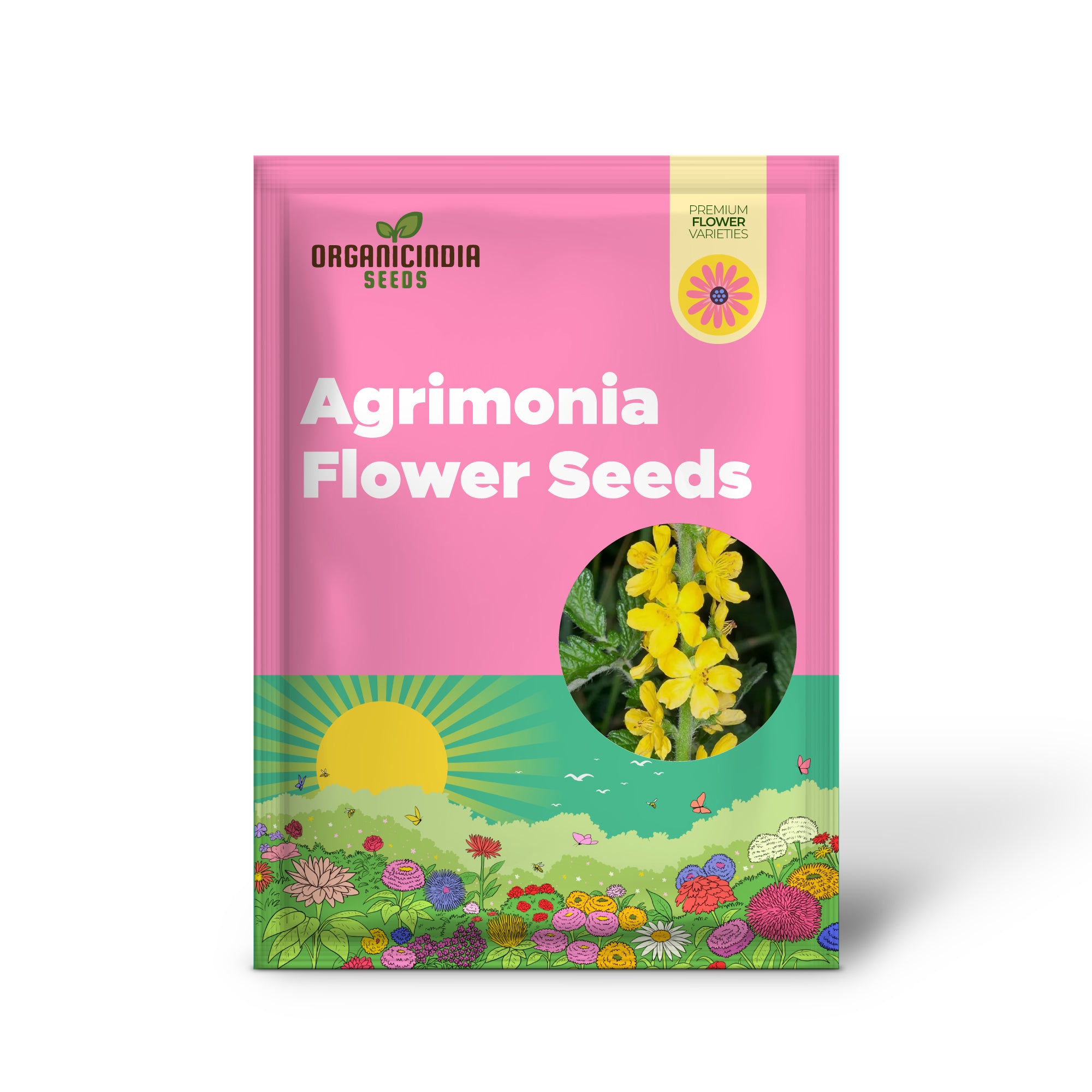 Semillas de flor de Agrimonia japonica para plantar, cultivar una exquisita belleza floral