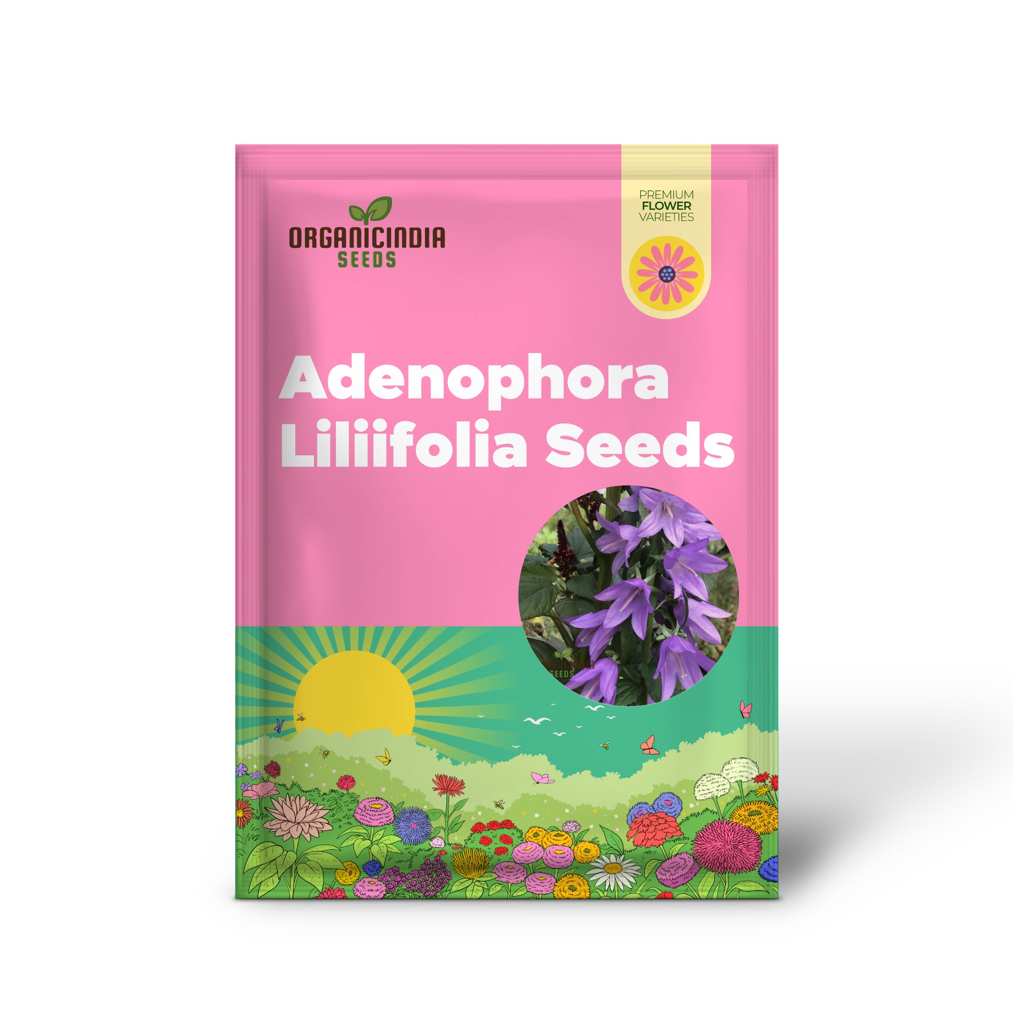 Semillas de Adenophora Liliifolia para Plantar, Añade Elegancia a Tu Jardín con Estas Hermosas Semillas de Flores
