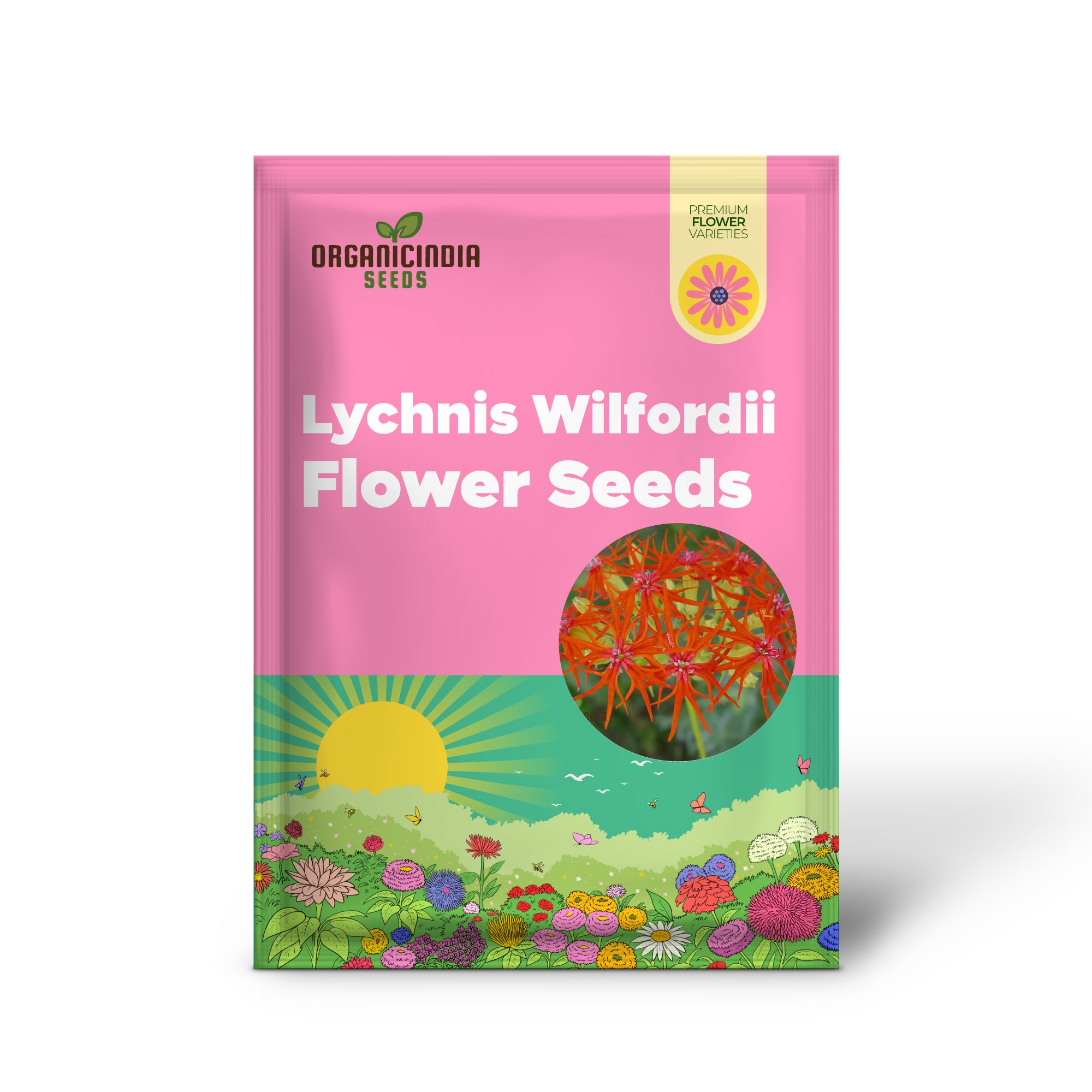 Lychnis Wilfordii Flower Seeds, Rare and Elegant Garden Addition, Premium Seeds for Gardening