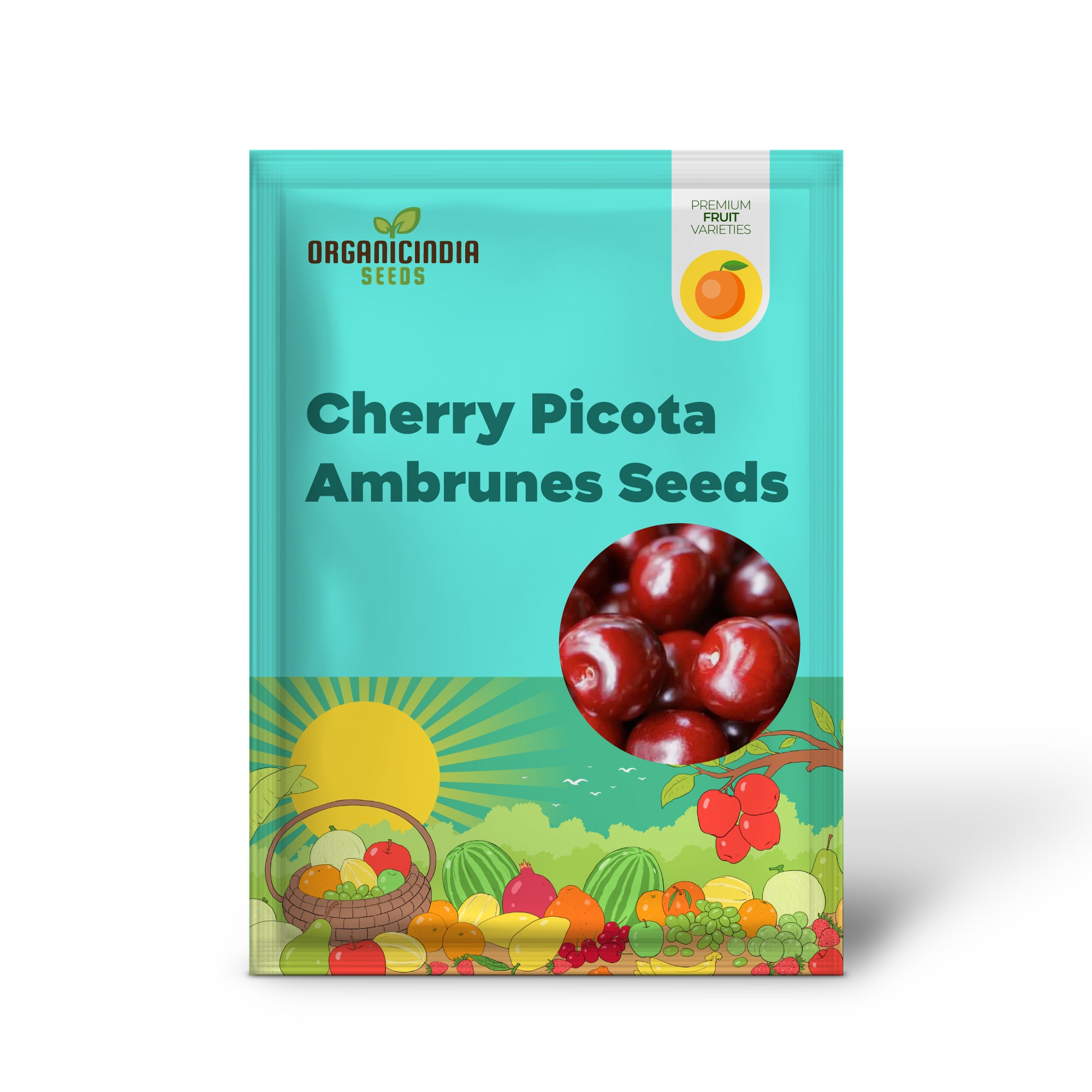 Semi di CHERRY PICOTA AMBRUNES per Giardinaggio Squisito Semi Rari di Alberi da Frutto per Giardinieri Domestici