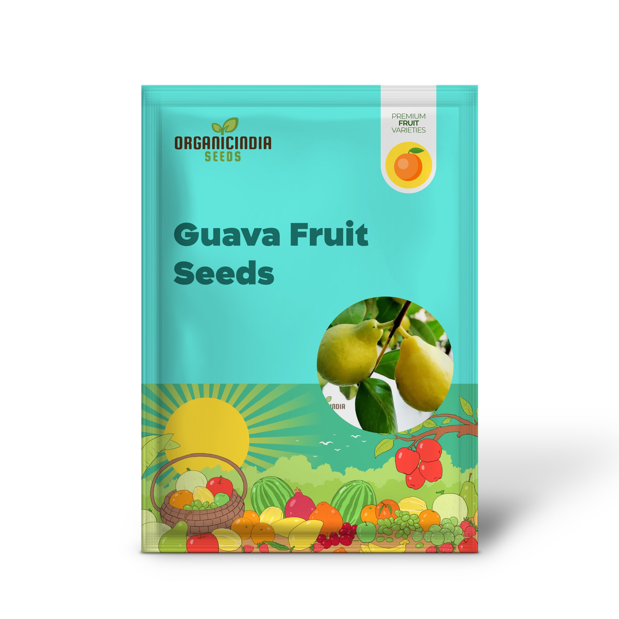 Psidium Acutangulum(グアバ)果実、植え付け用種子、エキゾチックで風味豊かな果物の栽培用