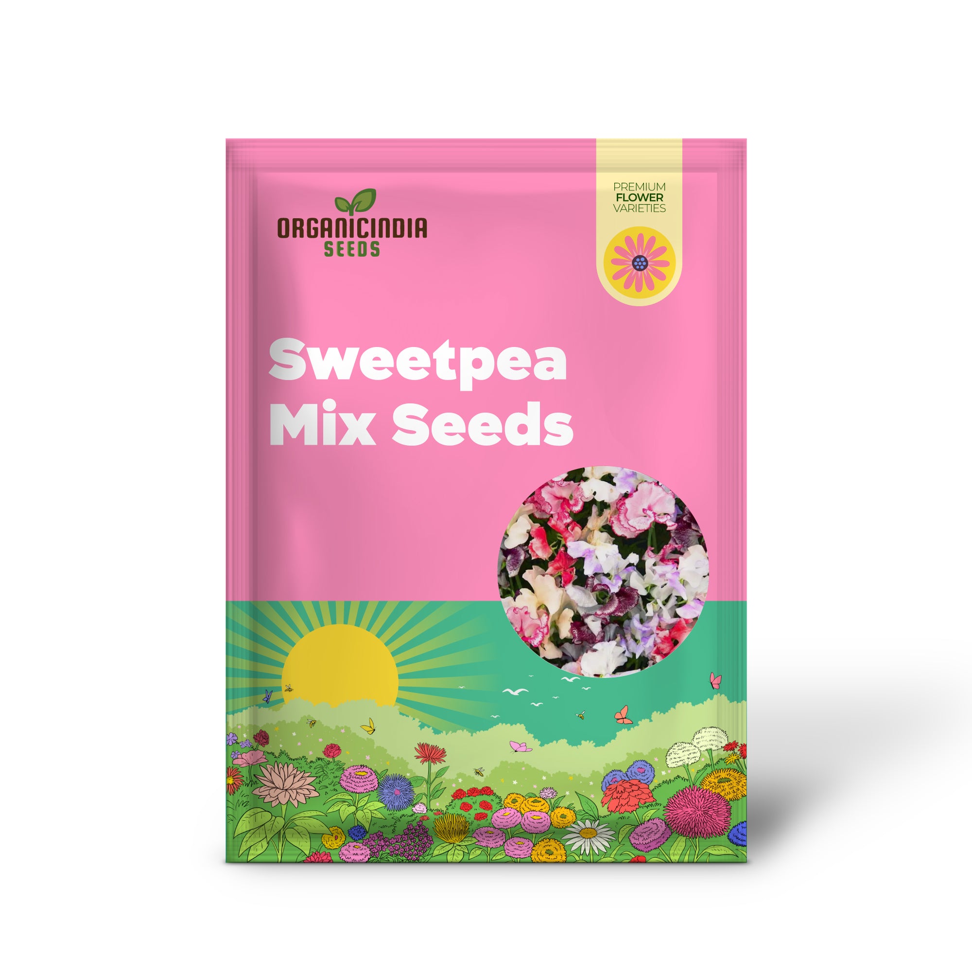 Semillas de mezcla Sweetpea Streamer para plantar y entusiastas de la jardinería
