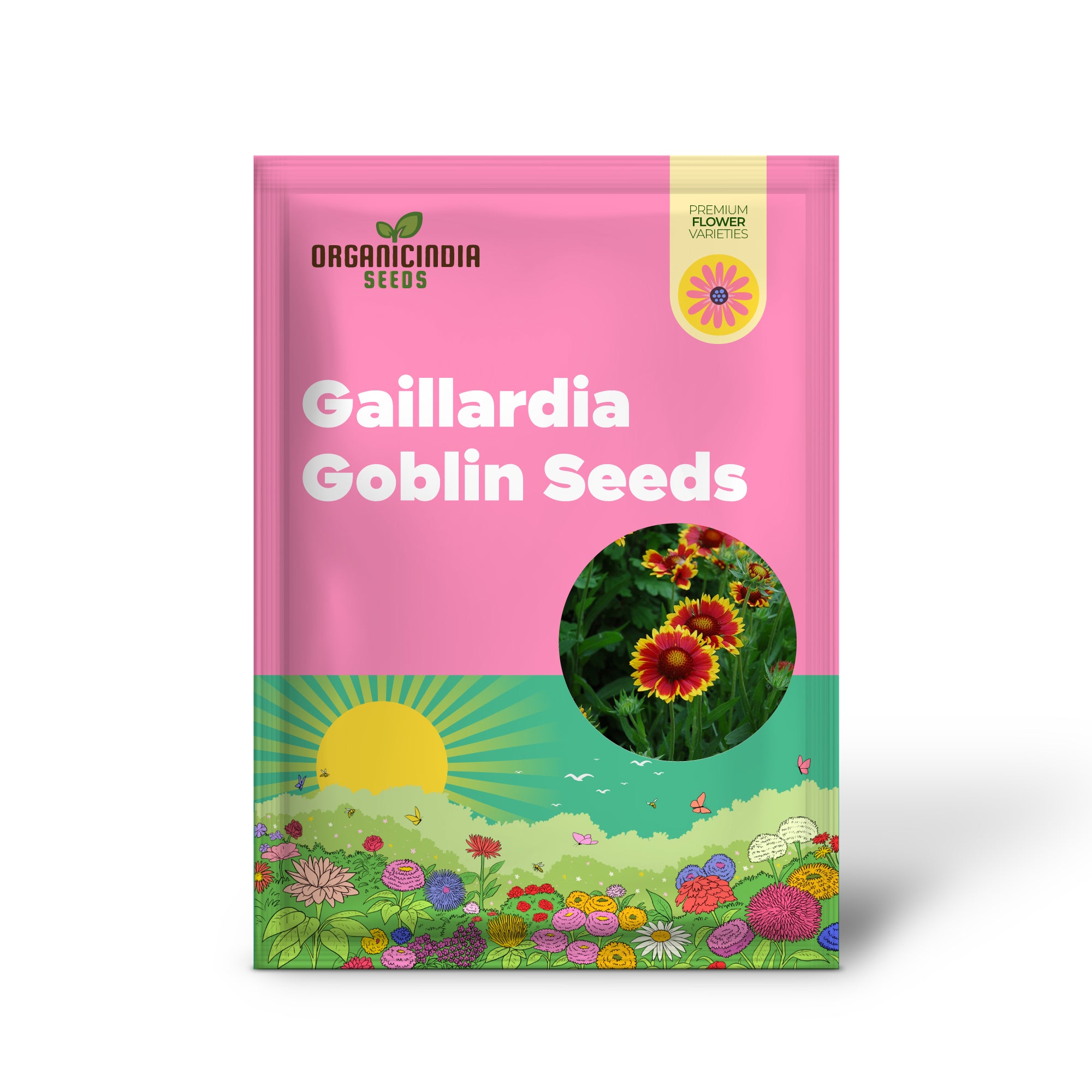 Gaillardia Goblin (Blanket Flower) Seeds - Vibrant Blooms for Your Garden | Gardening Essentials