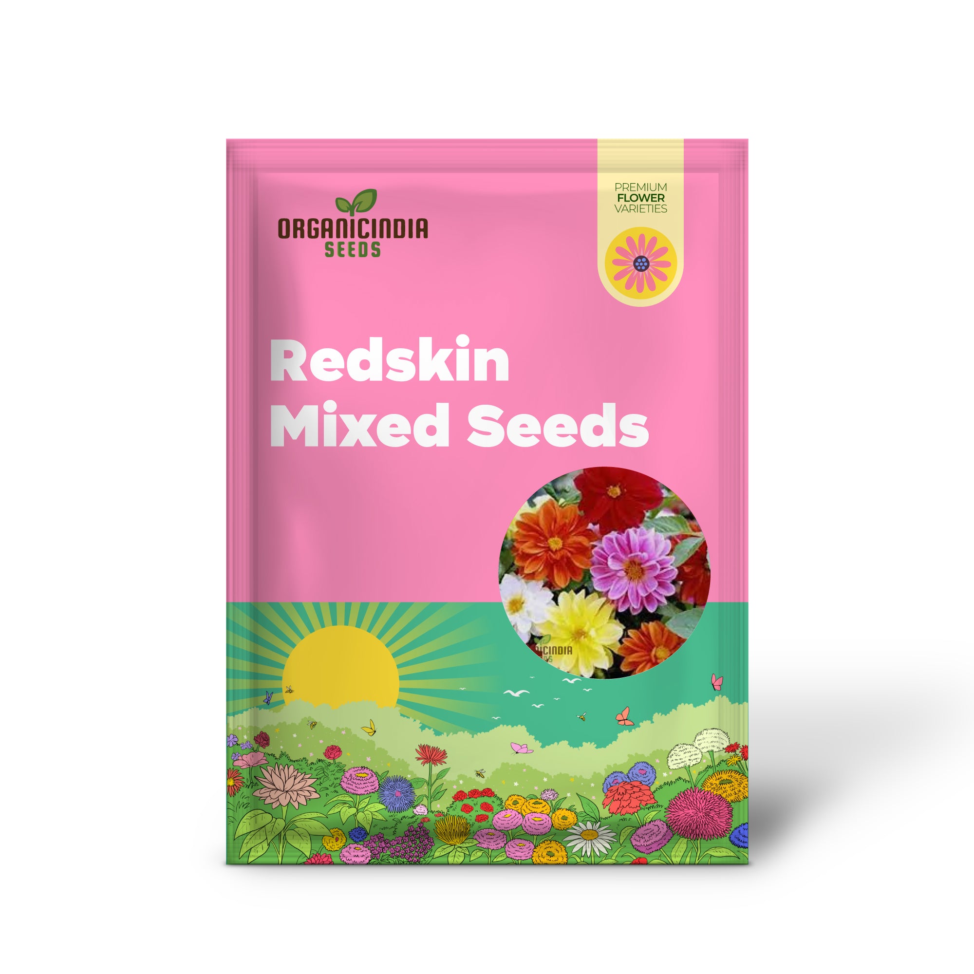 Semillas Mixtas Redskin para Plantar y Jardinería - Variedades de Semillas Orgánicas