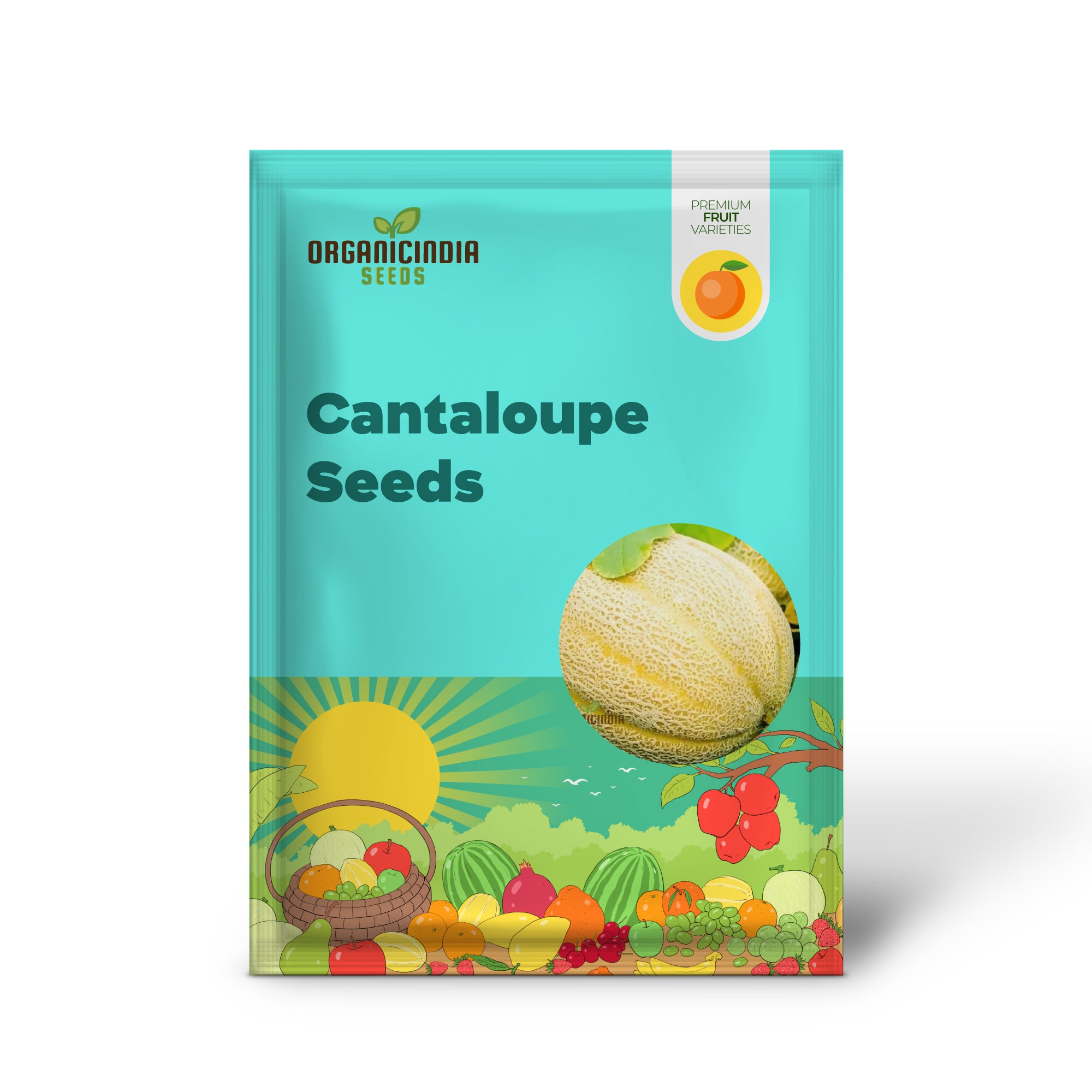 Hale's Best Jumbo Organic Cantaloupe Seeds for Planting - Premium Quality Seeds for Your Garden
