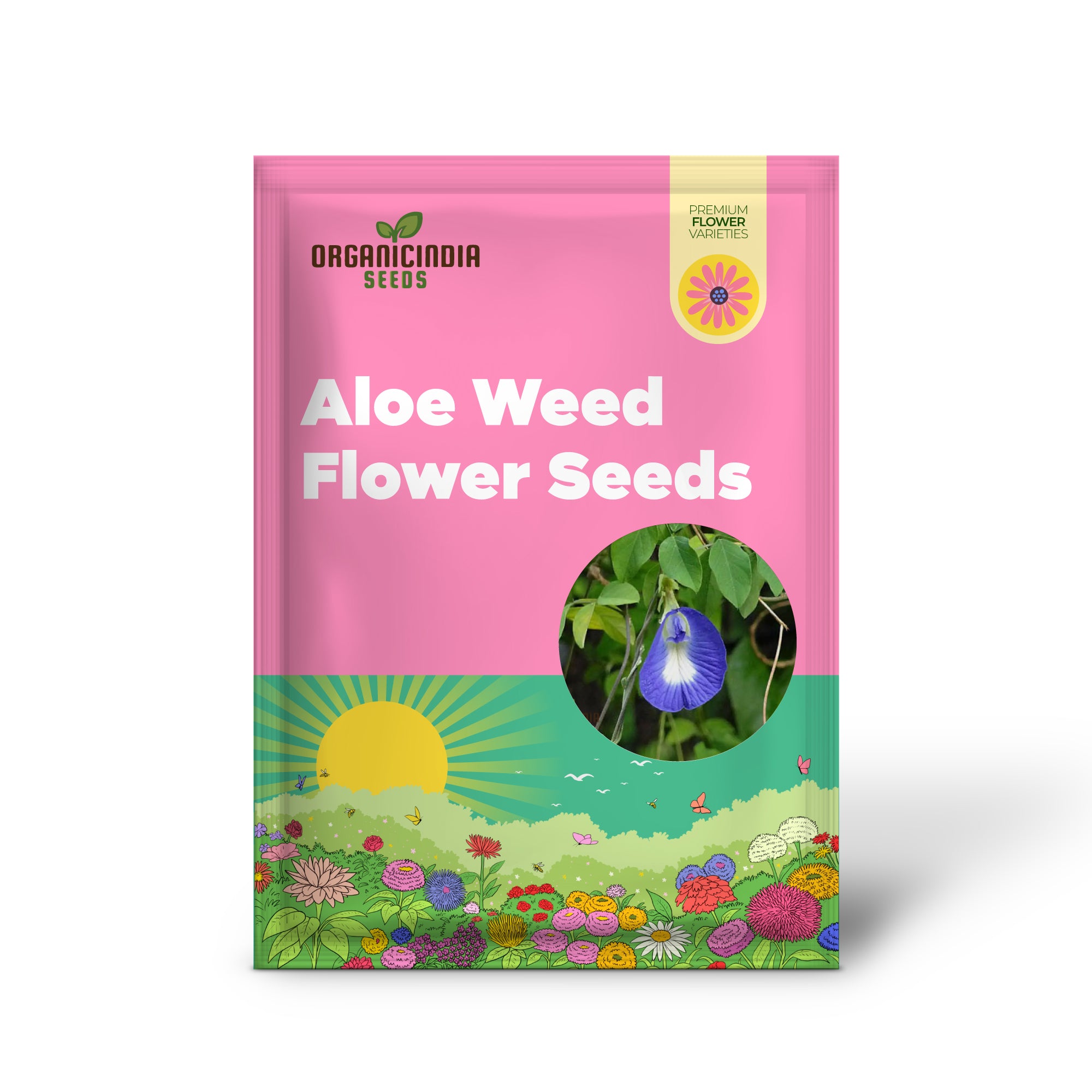 Semillas de Flor Azul de Aloe Weed para Plantar, Guía Completa para Cultivar Impresionantes Flores Azules de Aloe