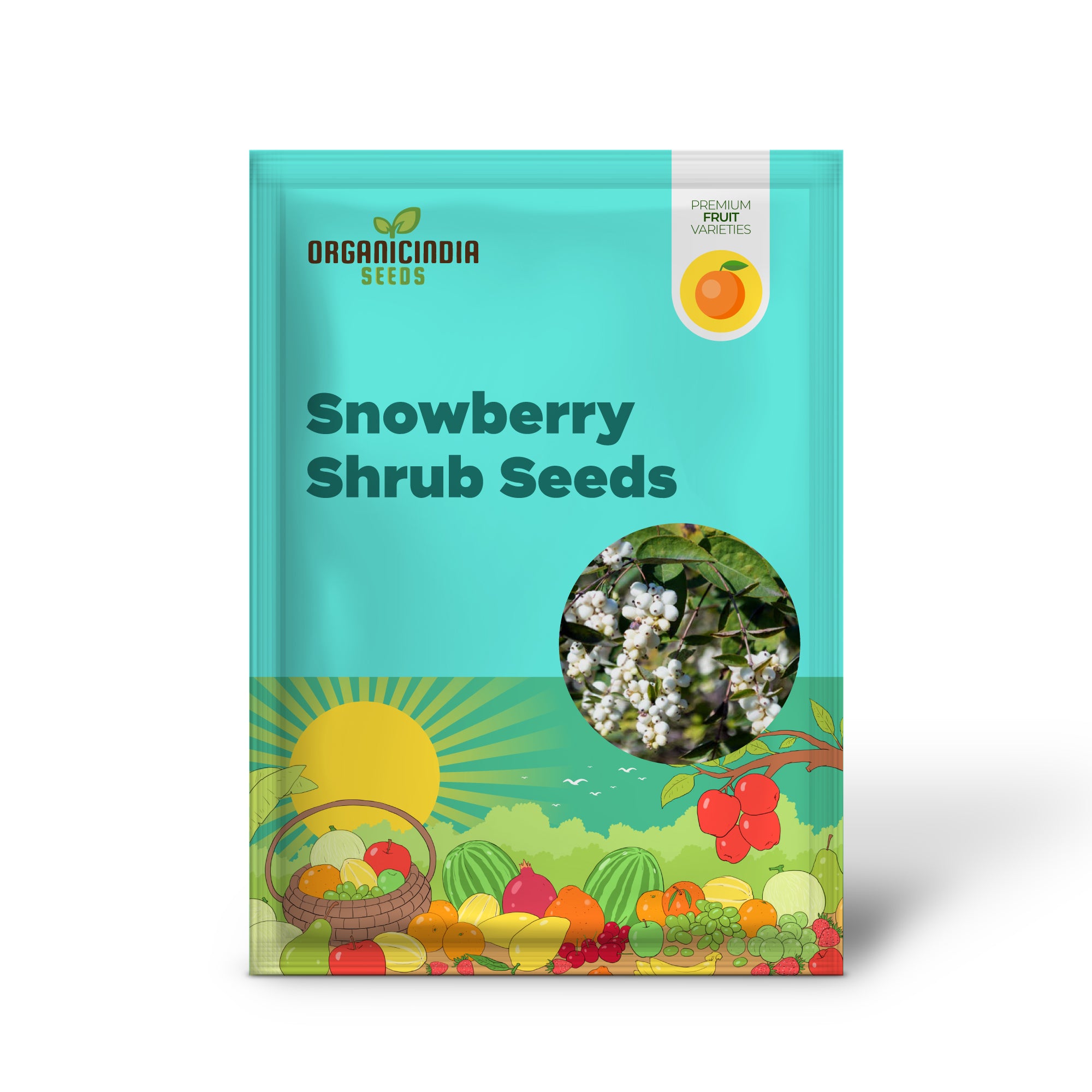 Semillas de arbusto común de snowberry