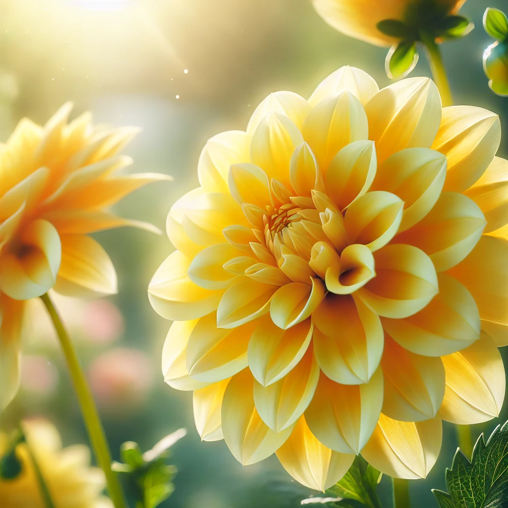 ダリアの花の種 外に植える用