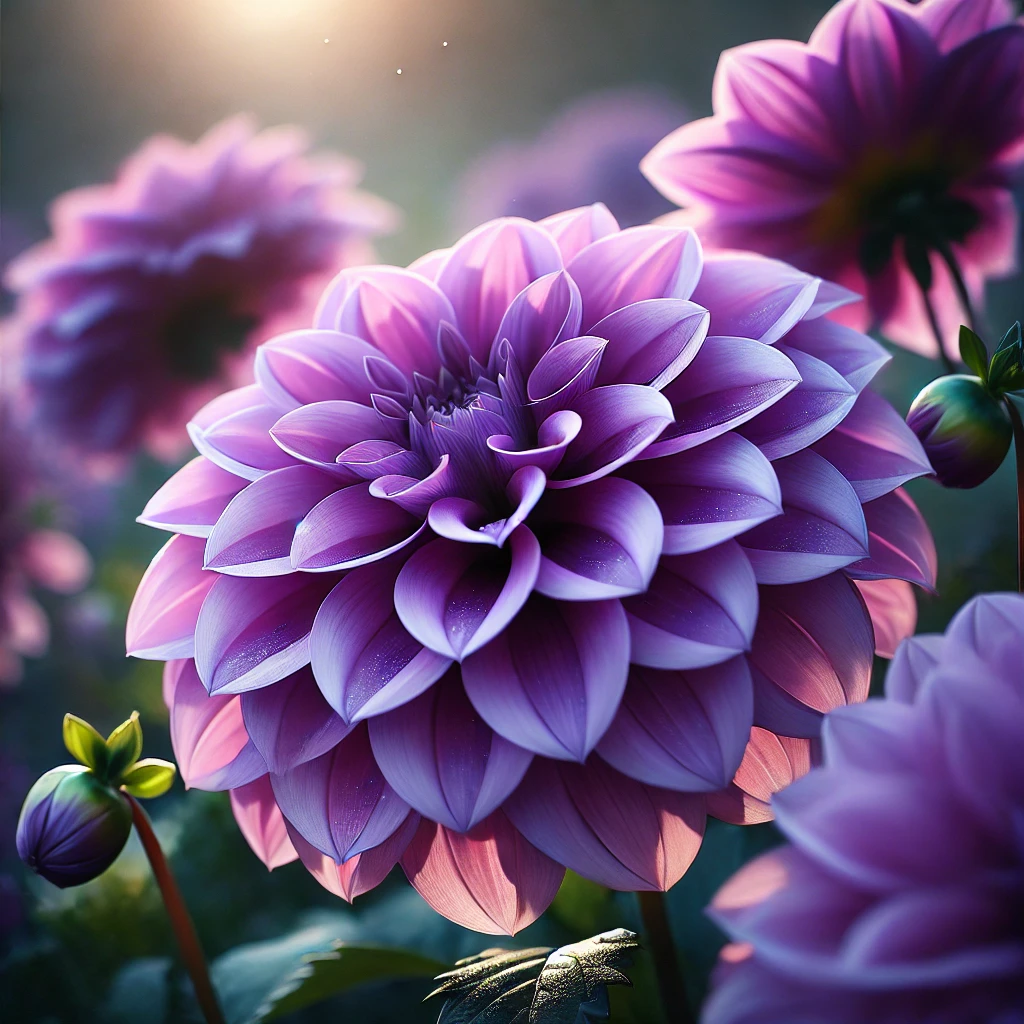 ダリアの花の種 外に植える用