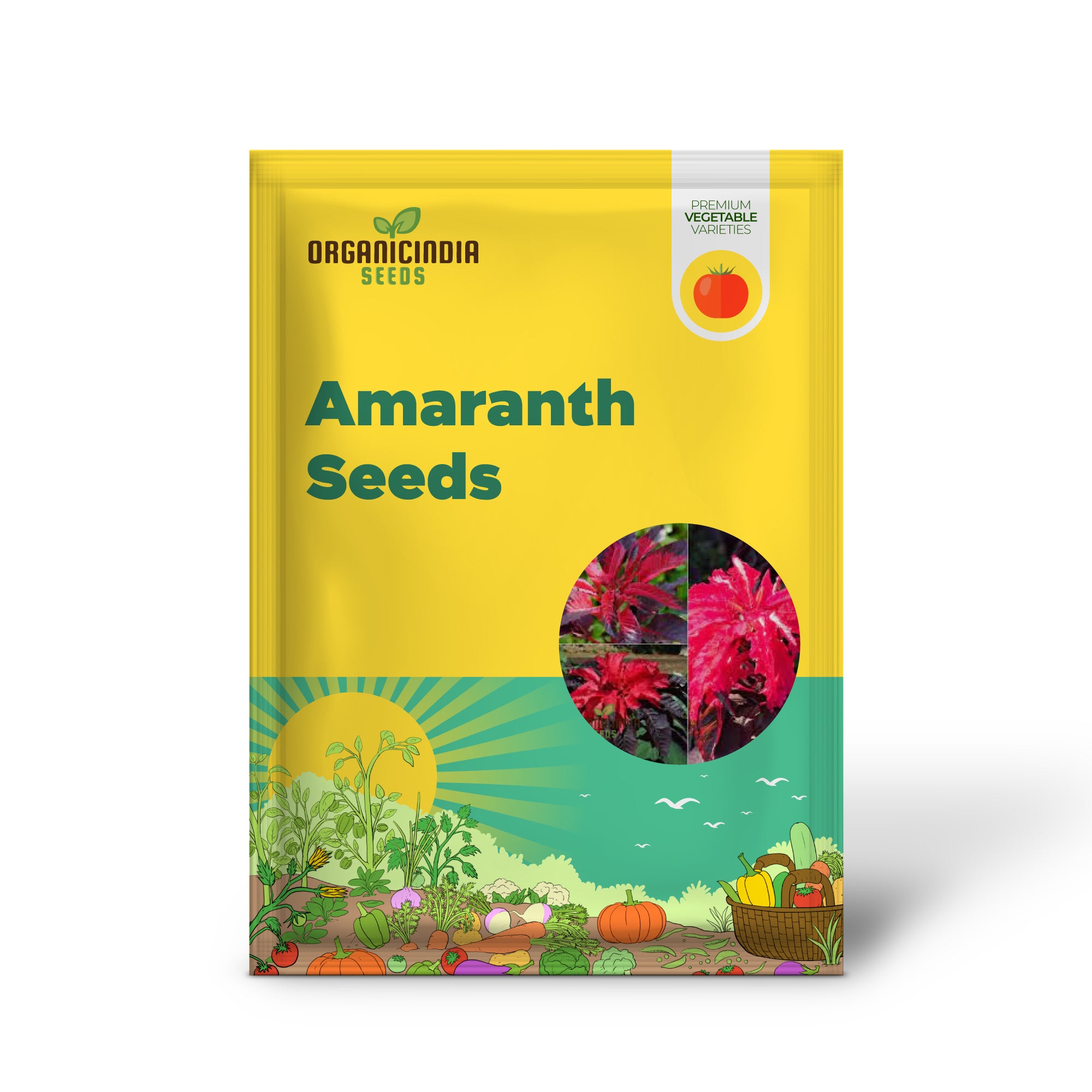 Early Splendour Amaranth Seeds for Home Garden, Easy-to-Grow Leafy Greens