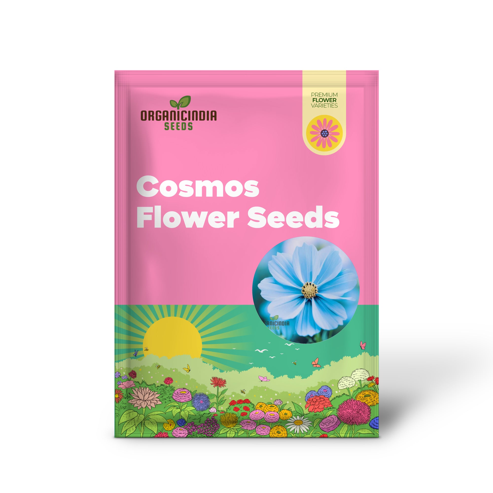 Blue Cosmos Flower Seeds for Planting