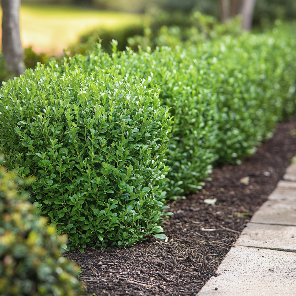 Dee Runk Boxwood Seeds Producing Upright Evergreen Shrubs