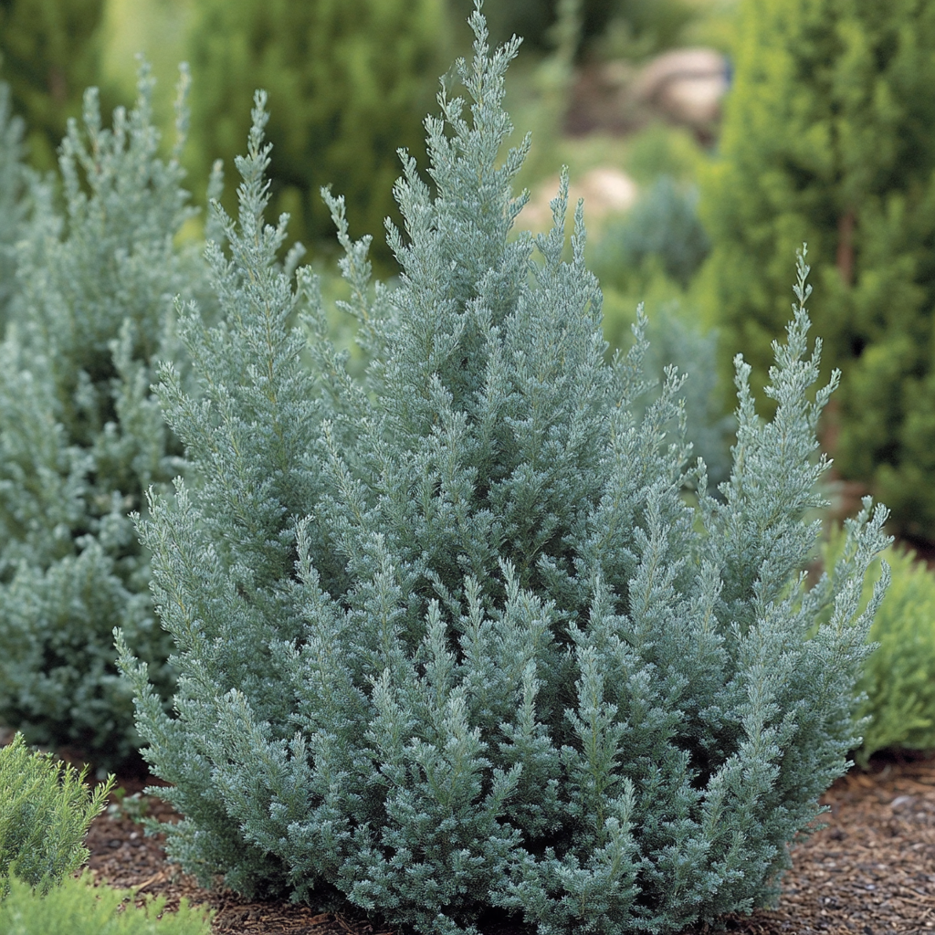 Drought Tolerant Evergreen Shrub Growing in Garden