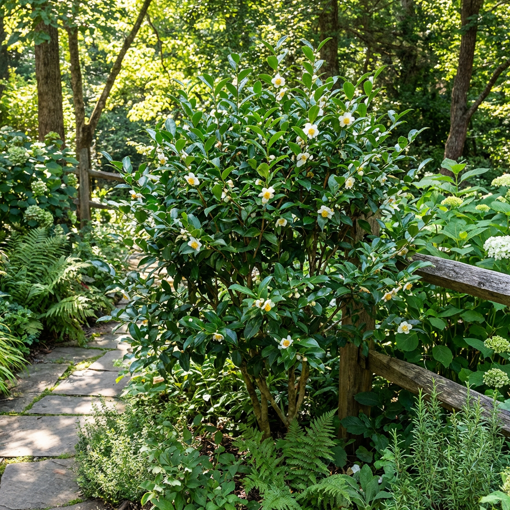 Camellia Sinensis Tea Plant Seeds for Home Garden Cultivation and Container Growing