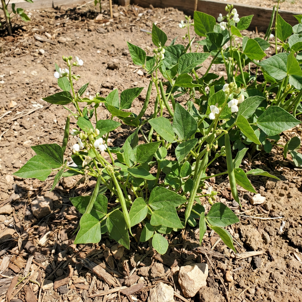 White Tepary Bean Seeds for Planting – Heirloom, Non-GMO, High Germination Organic Garden Seeds for Drought-Tolerant Beans