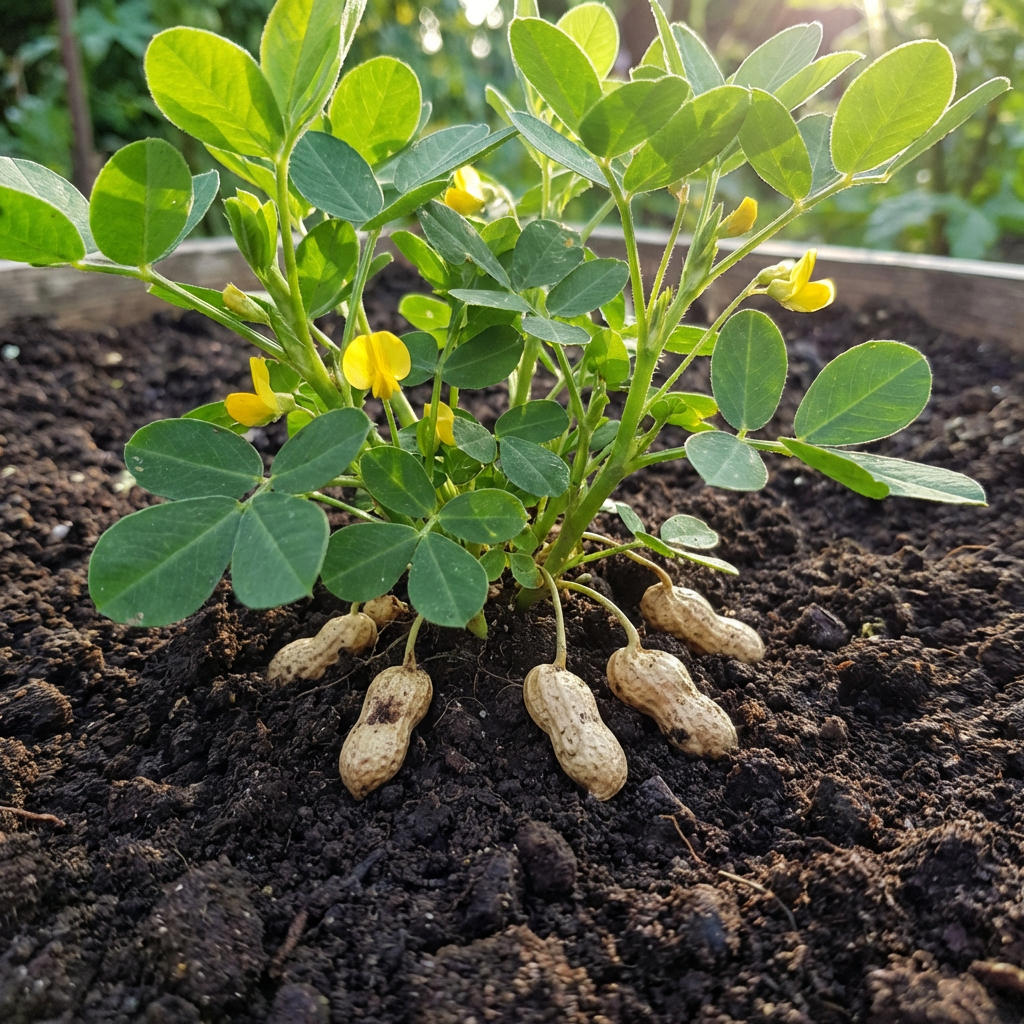 Erdnusspflanzensamen zum Pflanzen – Alte Sorten, Nicht gentechnisch verändert, Biologische Gartensamen, Hohe Keimfähigkeit