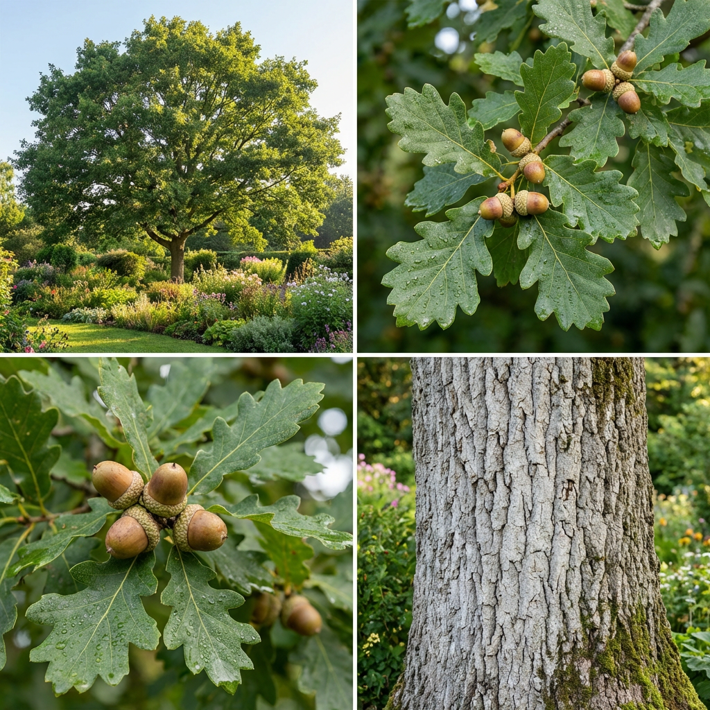Semillas de Roble Blanco (Quercus alba) para Plantar – Semillas de Árbol de Sombra Tradicional para Jardines Caseros