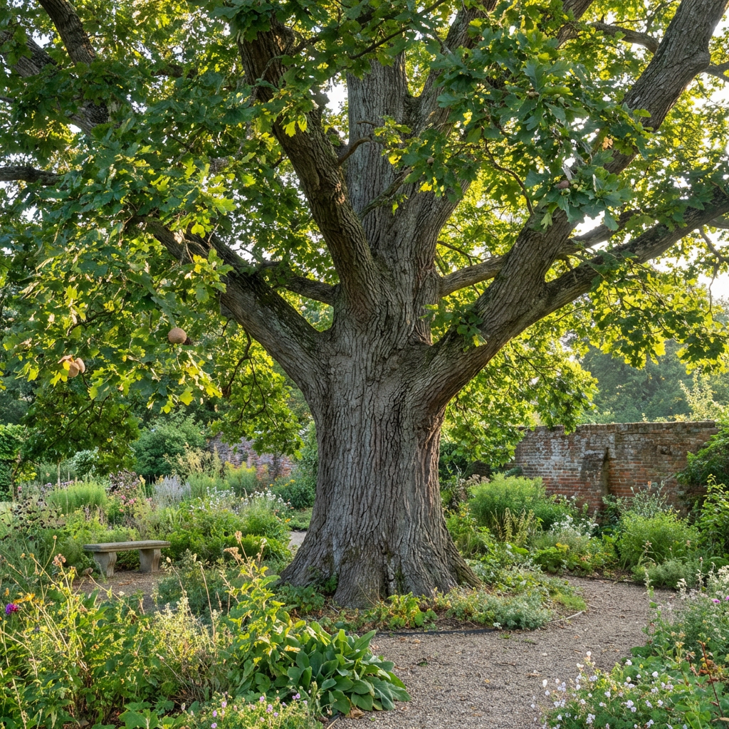 Semi di Quercia Bianca per Piantare – Semi di Albero da Ombra Tradizionali, Non OGM per Orti Biologici