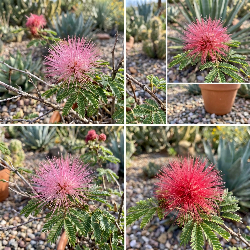 Calliandra Eriophylla (Pink Calliandra) Seeds – Heirloom Ornamental Plant Seeds for Gardens
