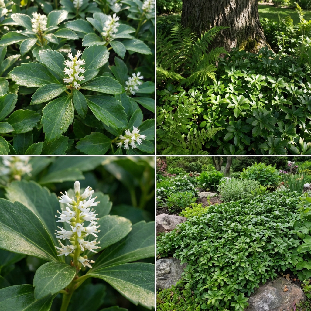 Pachysandra (Pachysandra terminalis) Blumensamen zum Pflanzen | Mehrjährige Bodendecker-Gartensamen