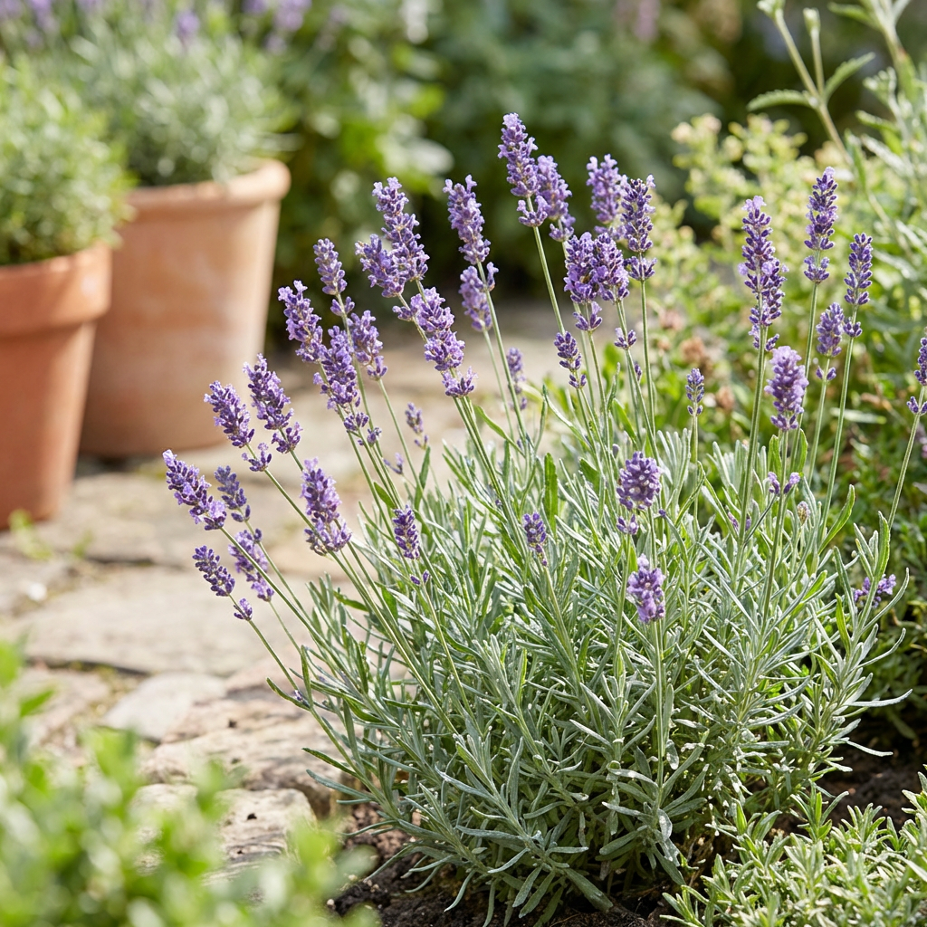 Graines de lavande anglaise pour plantation – Variété ancienne de jardin avec fleurs violettes parfumées