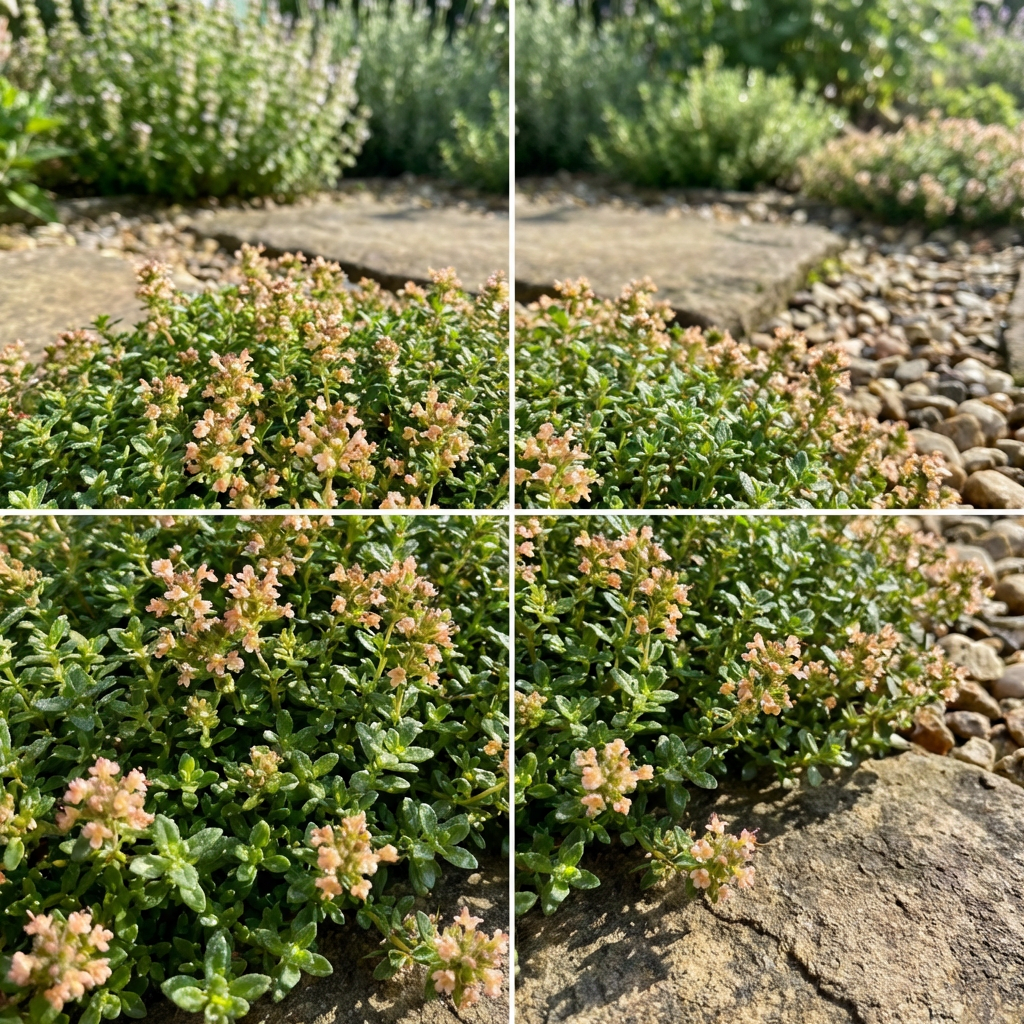 Orange Creeping Thyme Seeds for Planting – Low-Growing Fragrant Ground Cover Plant