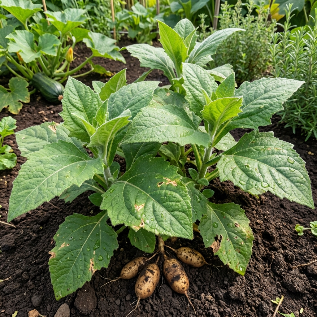 Semi di Yacon (Smallanthus sonchifolius) – Varietà antica di radice per orti domestici