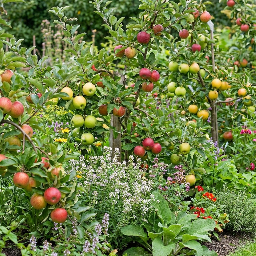Semillas mixtas de manzana para plantar – Cultiva una variedad de manzanas dulces, tradicionales y sin organismos modificados, semillas de alta germinación
